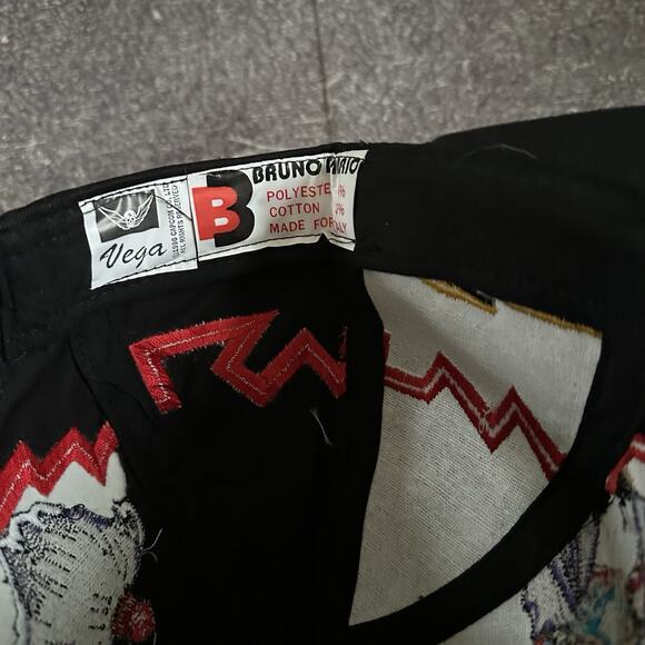 NWT Men's Vintage 90's CapCom Street Fighter 2 M Bison Jagged Edge Snapback Hat - Picture 4 of 5